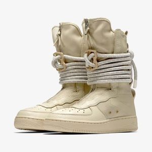Nike SF Air Force 1 High Top Rattan/Beige